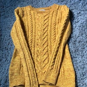 Yellow sweater